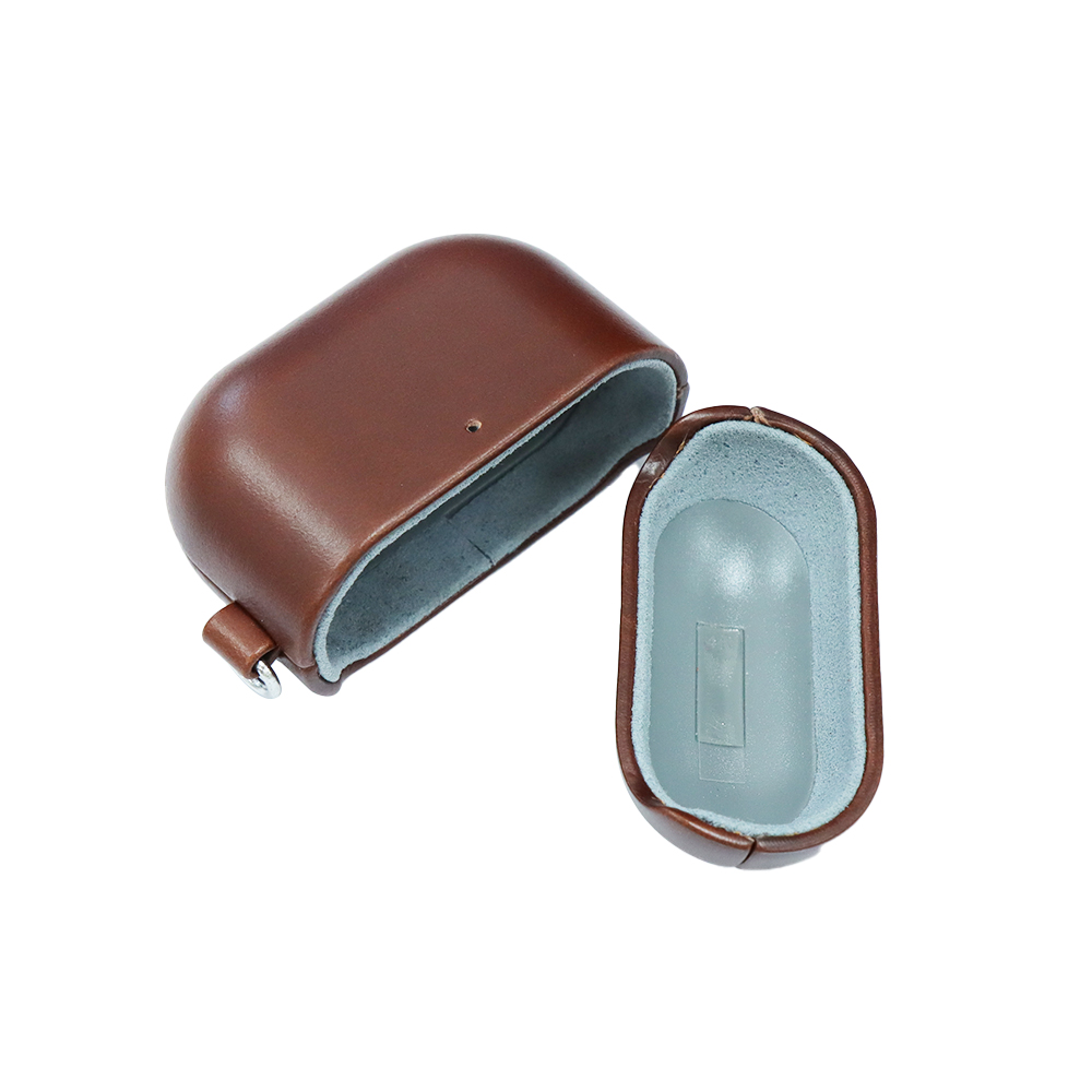 Leather AirPods Pro 2 with Keychain, Leather Case Cover Compatible AirPods Pro 2nd Gen