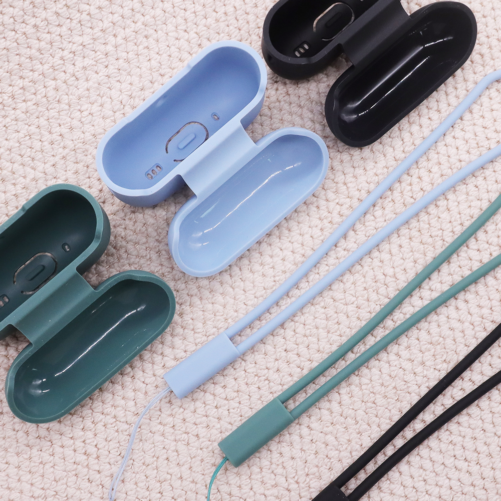 For AirPods 4 Case, Soft Silicone Full Protective Cover with LED Visible, Compatible with AirPods 4
