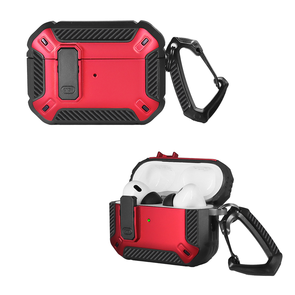 AirPods Pro2 Generation Case Cover with Cleaner Kit, Military Hard Shell Protective Armor case