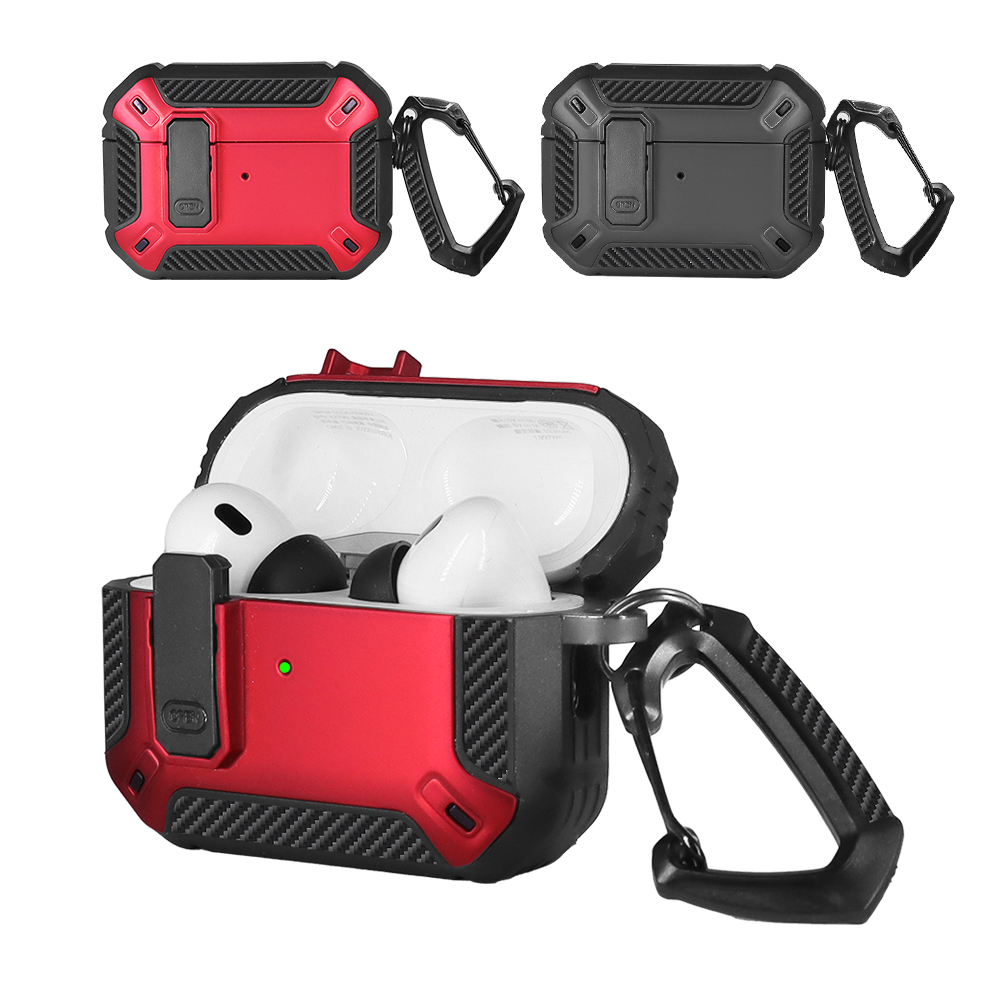 AirPods Pro2 Generation Case Cover with Cleaner Kit, Military Hard Shell Protective Armor case