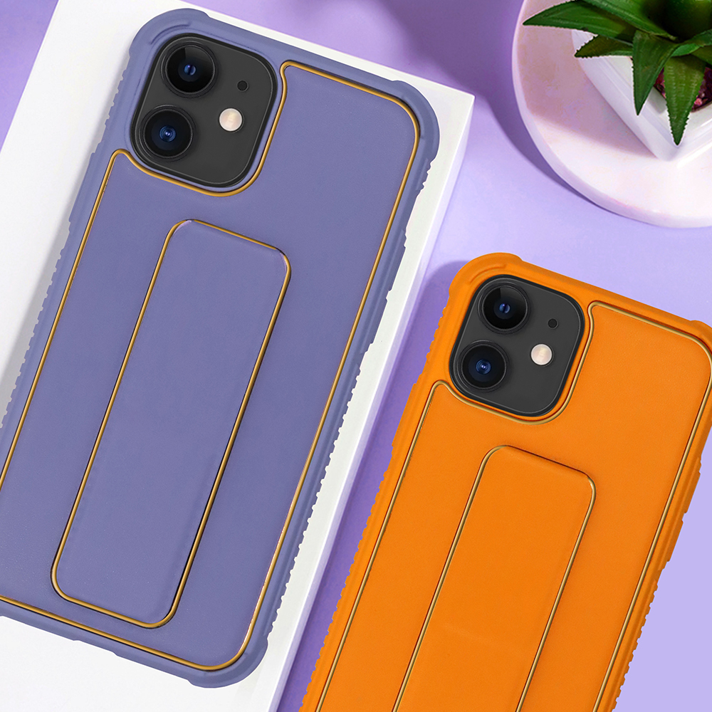 PU Grip Stand phone case