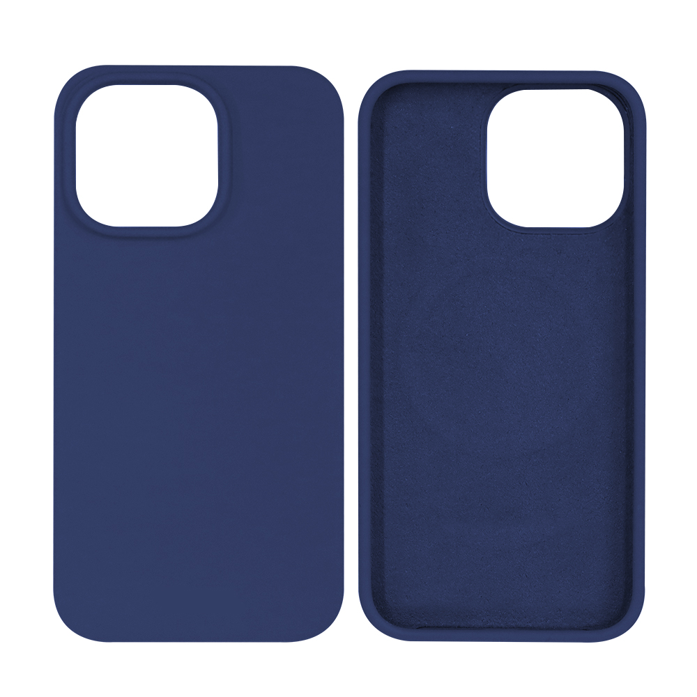 Liquid silicone phone case with magsafe