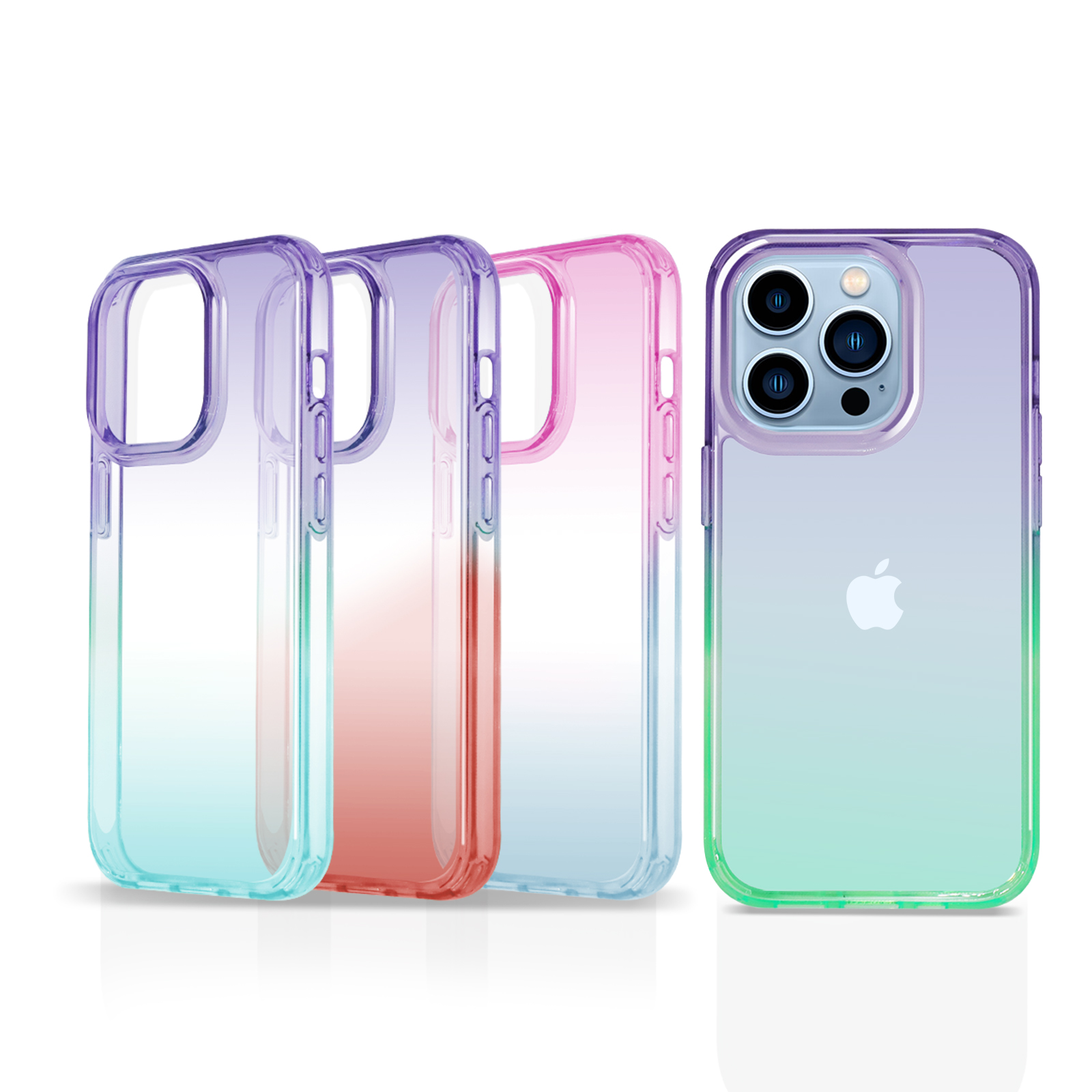Semi Colorful hybird tpu pc case