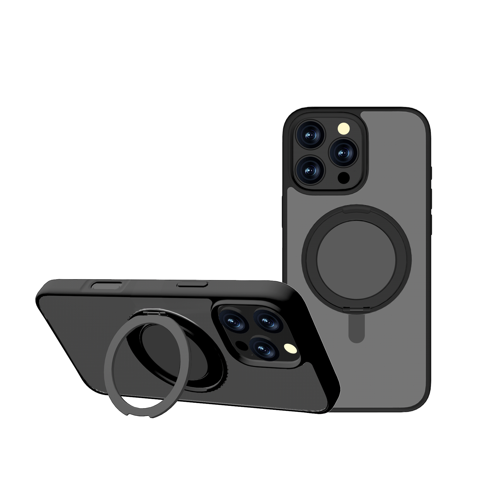 360 Rotation phone case for rubber coating case