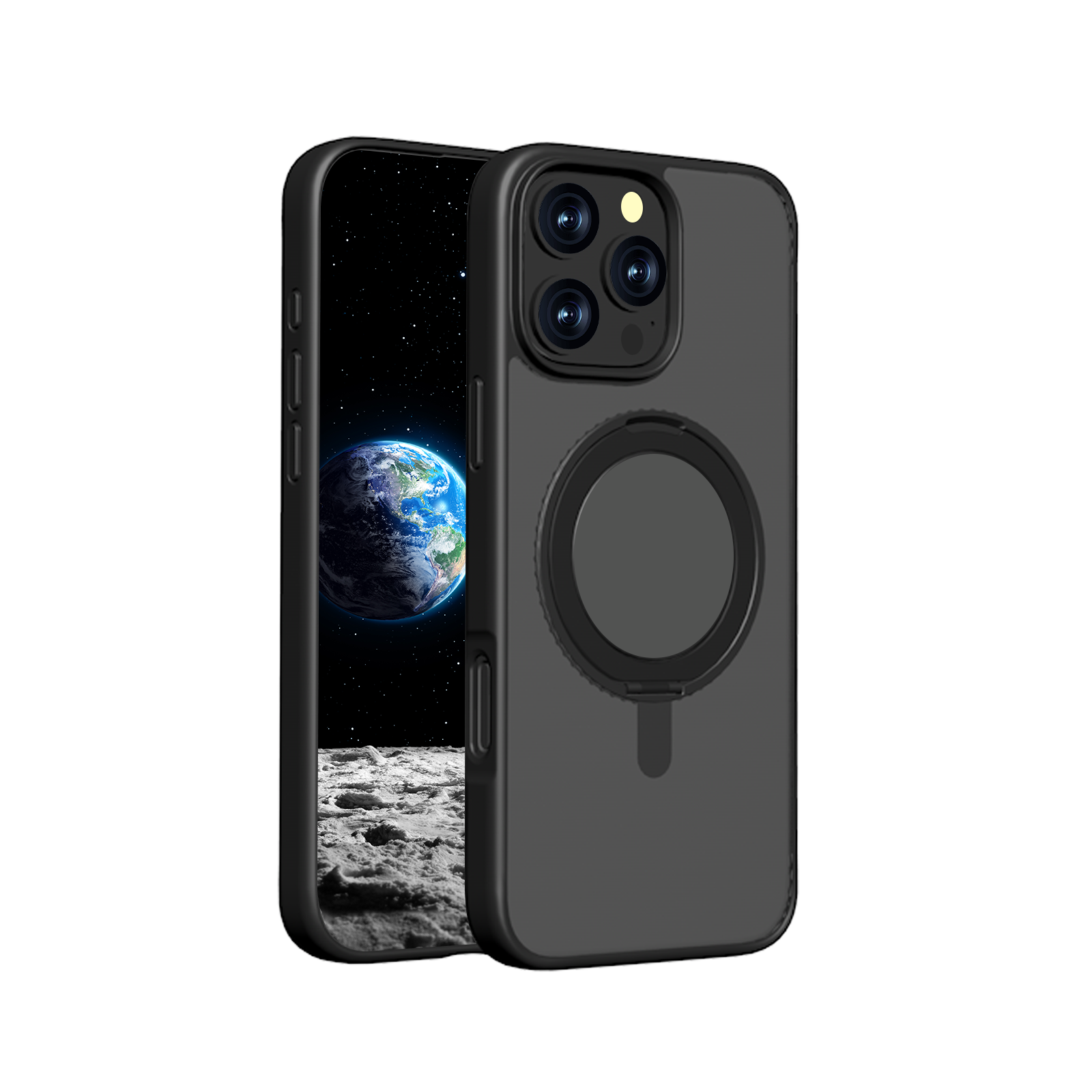 360 Rotation phone case for rubber coating case