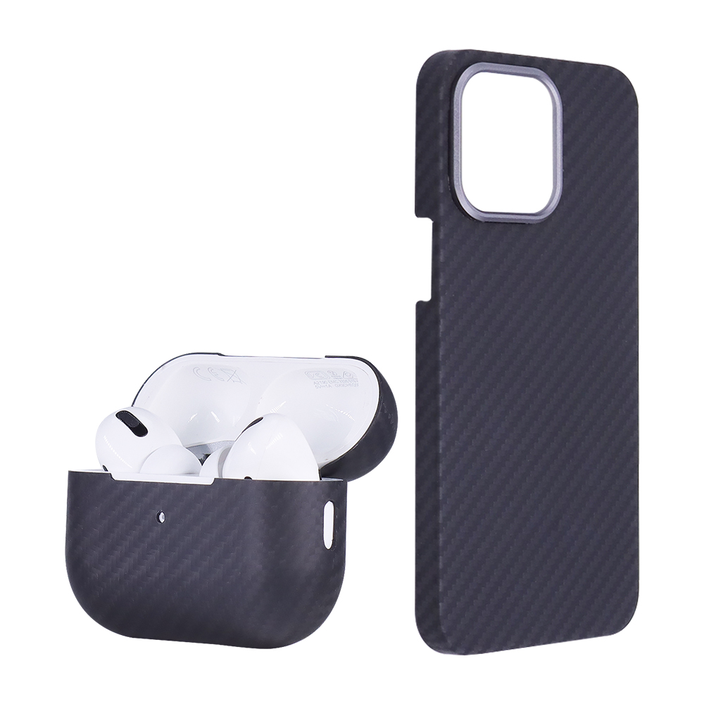 Aramid fiber phone case with MagSafe