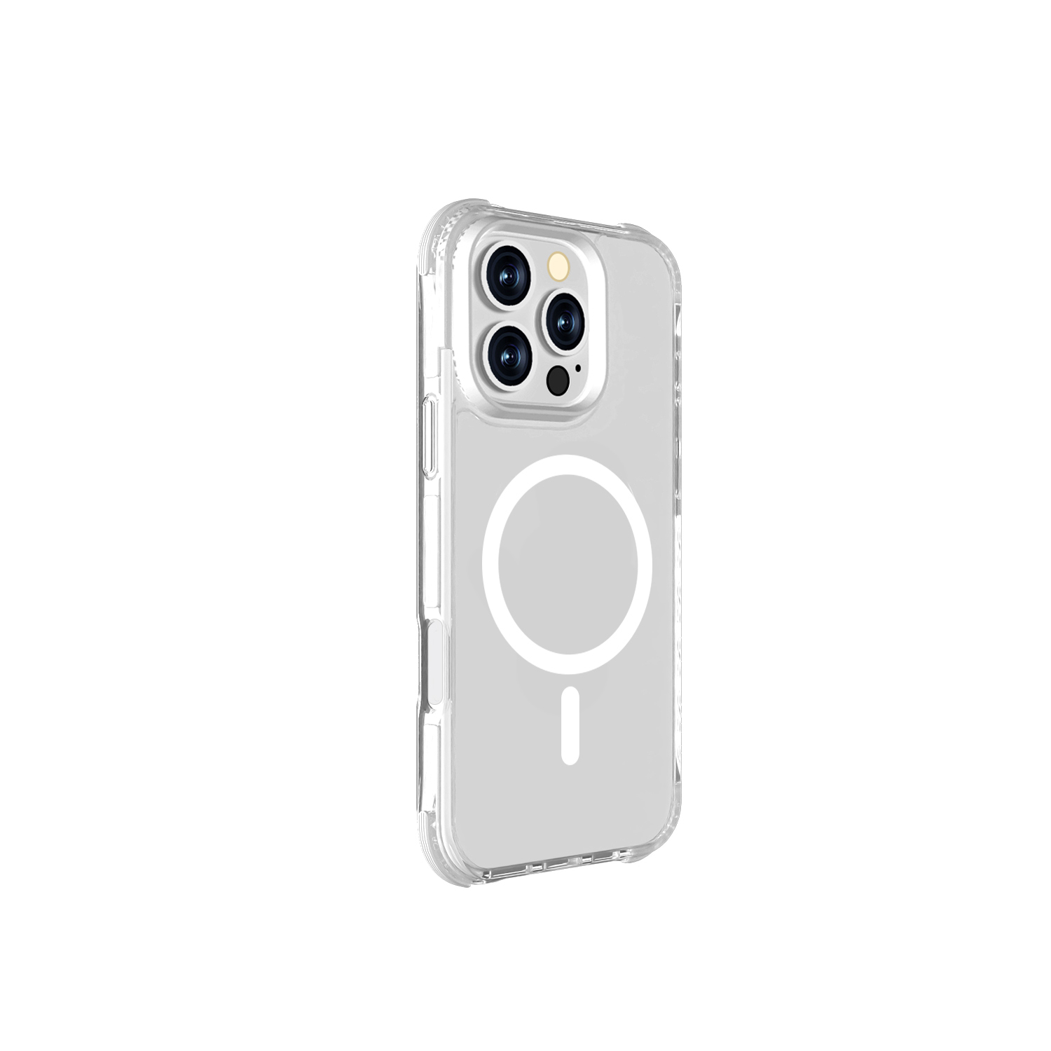 Clear TPU PC TPE phone case with magsafe